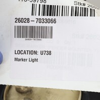 2003 2004 2005 2006 2007 2008 BMW Z4 Fender Marker Signal Light Right 7033066 OEM
