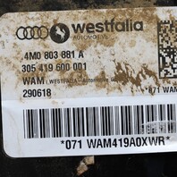 2017-2021 Audi Q7 Tow Towing Trailer Hitch With Module 4M0803881A OEM