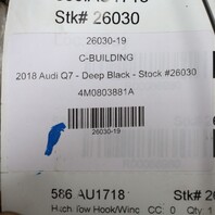 2017-2021 Audi Q7 Tow Towing Trailer Hitch With Module 4M0803881A OEM