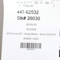 2017-2024 Audi Q7 Rear Axle Shaft CV Joint OEM 4M0501203D