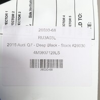 2017-2019 Audi Q7 Turn Signal Wiper Column Switch 4M0907129LS OEM