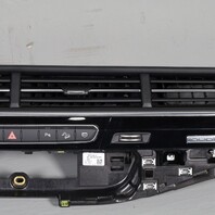 2017-2019 Audi Q7 Center Dashboard Air Vent Set OEM 4M1820902AS