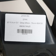 2017-2019 Audi Q7 Right Front Bumper Outer Grille Anthracite OEM 4M0807682S