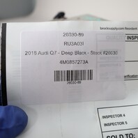 2017-2019 Audi Q7 Navigation Display Screen 4M0857273A OEM