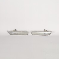 1997-2004 Porsche 911 996 Boxster 986 Marker Signal Light Lamp Clear Set OEM