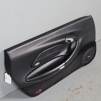 1999-2004 Porsche Boxster 986 Left Door Panel Leatherette Black OEM