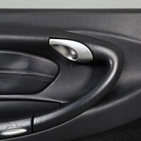 1999-2004 Porsche Boxster 986 Left Door Panel Leatherette Black OEM
