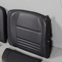 2000-2004 Porsche 911 996 Convertible Rear Seat Set Upper Lower Black OEM