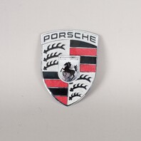 Porsche 911 Boxster Cayenne Hood Emblem Crest Badge Silver OEM 99355921100