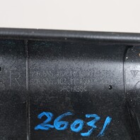 2000-2004 Porsche 911 Convertible Left Windshield Pillar Molding Pair Set Black OEM