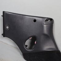 1999-2004 Porsche 911 996 Convertible Left Quarter Trim Panel Black OEM