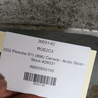 1997-2004 Porsche 911 Boxster Front Bumper Reinforcement 99650503100 OEM