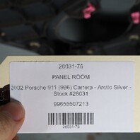 1999-2004 Porsche 911 996 Convertible Right Quarter Trim Panel Black OEM