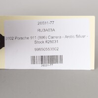 2002-2004 Porsche 911 996 Left Driver Front Bumper Bracket OEM 99650553502