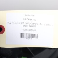 2000-2004 Porsche 911 996 Speedometer Cover Trim Leatherette Black OEM