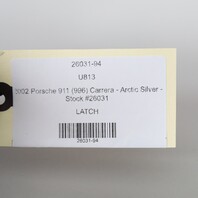 1999-2012 Porsche 911 996 997 Convertible Top Cover Latch With Cable OEM