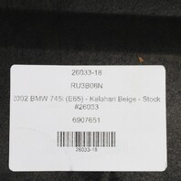 2002 BMW 745i (E65) - Kalahari Beige - Stock #26033