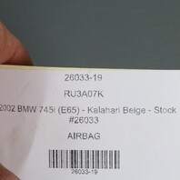 2002 BMW 745i (E65) - Kalahari Beige - Stock #26033