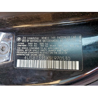 2005 BMW Z4 (E85) - Black Sapphire - Stock #26034