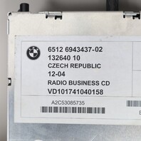 2005 BMW X3 Z4 AM FM Radio Business CD Player OEM 65126943437