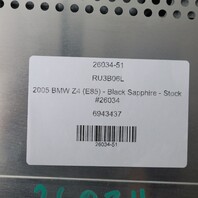 2005 BMW X3 Z4 AM FM Radio Business CD Player OEM 65126943437