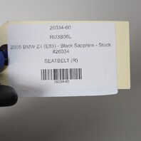2003-2008 BMW Z4 E85 Right Front Seat Belt Retractor OEM 72117057110
