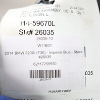 2014 BMW 320Xi (F30) - Imperial Blue - Stock #26035