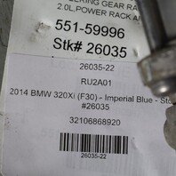 BMW 320xi 328xi 330xi 428xi 430xi Steering Gear Rack Pinion 32106886308 OEM