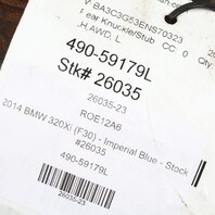 2013-2018 BMW 320i 328i 335i Sedan xDrive Left Rear Spindle Knuckle Hub OEM