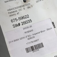 2012-2016 BMW 228i 328i 335i 428i 435i N20 2.0 Radiator 17117618807 OEM