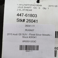 Audi A6 A7 A8 Q5 S6 S7 S8 Rear Axle Shaft CV Joint 8R0501203C OEM