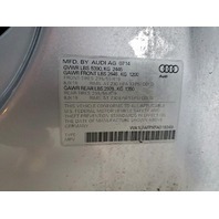 2015 Audi Q5 SUV - Floret Silver Metallic - Stock #26041