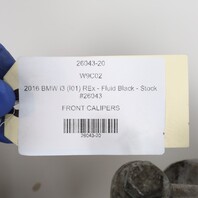 2014-2021 BMW i3 I01 Front Brake Caliper Set Pair Right / Left OEM 34116860269