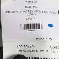 2014-2021 BMW i3 I01 Rear Left Driver Knuckle Hub Carrier OEM 33326852161