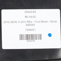 2014-2021 BMW i3 Left Front Fender Liner Rear Half OEM 51717368599