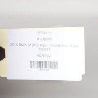 2014-2021 BMW i3 i3s Left Driver Side Fresh Air Vent Grille OEM 64229283003