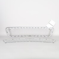 2007-2010 BMW X5 E70 Front Bumper Lower Center Grille Pair Set OEM 51117163957