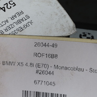 2007-2019 BMW X5 X6 Rear Active Stabilizer Bar 37126771045 OEM