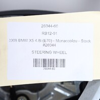 2007-2013 BMW X5 E70 3 Spoke Steering Wheel OEM 32306797910