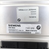 2001-2003 BMW 330i E46 M54 Engine Computer Module ECU ECM DME OEM