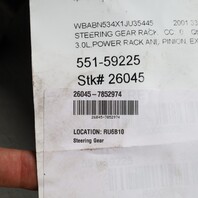 2002-2006 BMW 325ci Power Steering Gear Rack Pinion 32136755065 OEM