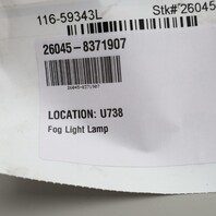 2001 2002 2003 BMW 323ci 325ci 328ci 330ci Fog Light Lamp Left OEM