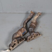 2008-2009 BMW 528i E60 Exhaust Manifold Set Front / Rear OEM 105K 18407563731