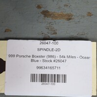 1997-2004 Porsche 911 996 Boxster 986 Left Front Spindle Knuckle Hub OEM