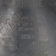 1997-2004 Porsche 911 Boxster Left Radiator Fan Shroud 99657534103 OEM