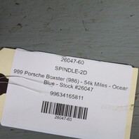 1997-2004 Porsche 911 996 Boxster 986 Right Front Spindle Knuckle Hub OEM