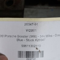 1997-1999 Porsche Boxster 986 2.5 Rear Exhaust Manifold Downpipe Pair OEM 54K