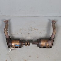 1997-1999 Porsche Boxster 986 2.5 Rear Exhaust Manifold Downpipe Pair OEM 54K