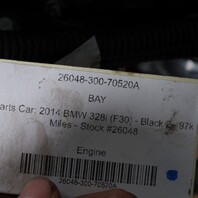 2012-2016 BMW 328i 428i N26 Engine Motor 97k Miles OEM
