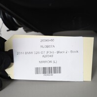 2014-2016 BMW 328i 335iGt F34 Left Side View Door Mirror OEM 51167291531